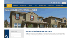 Desktop Screenshot of hensonvillage.com